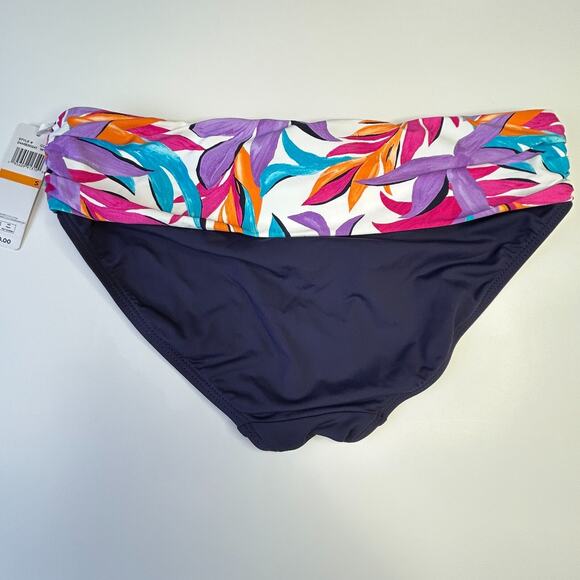 Anne Cole Two Piece Marilyn Printed Halter Bikini Top & Bottom Juniors Small NWT - Picture 6 of 11